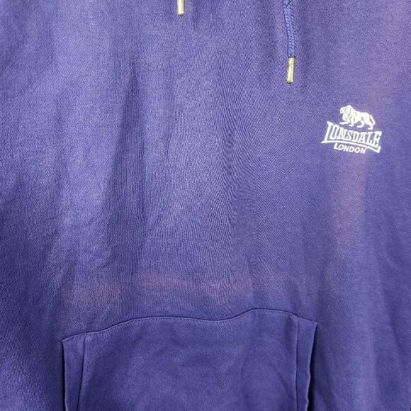 Lonsdale London Long Sleeve Embroidered Logo Pullover Hoodie Large - Picture 6 of 6